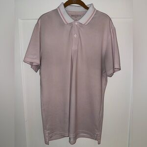 Bonobos Pink and White Polo Golf Shirt